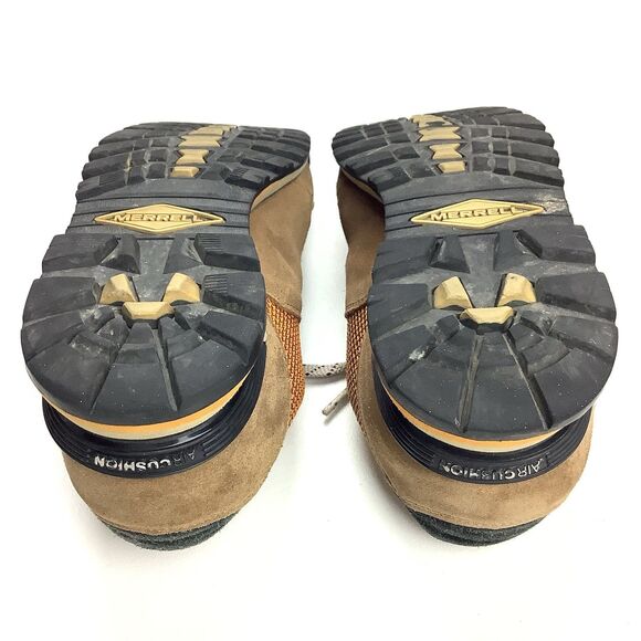 Merrell Solo Outdoor Trail Sneaker Shoes Men's 7 Tan Orange Hiking Walking - Picture 7 of 15